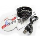 מצלמה נסתרת בצורת שעון יד 4GB עמיד במים / נגד מים !